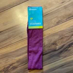 Cooling sports headband